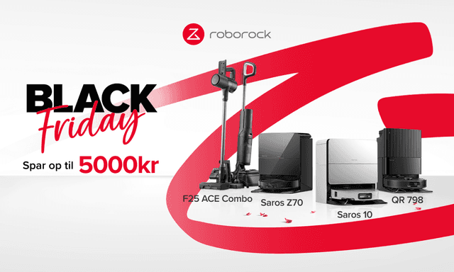 Roborock – Black Week hos Elgiganten