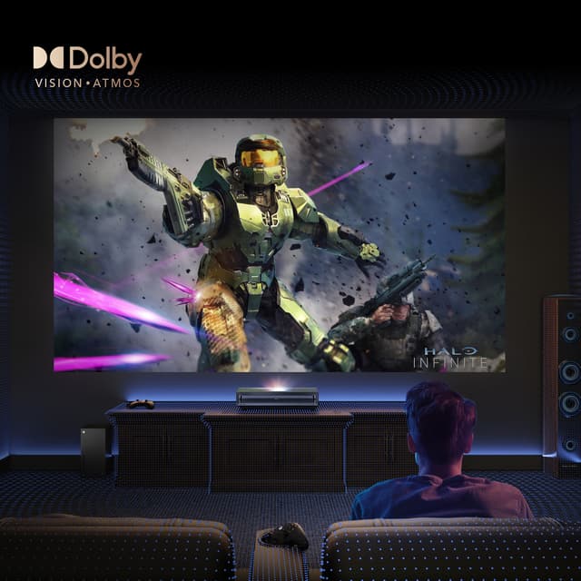 Hisense - PX3 Pro - Dolby Atmos  ja Vision -tekniikat