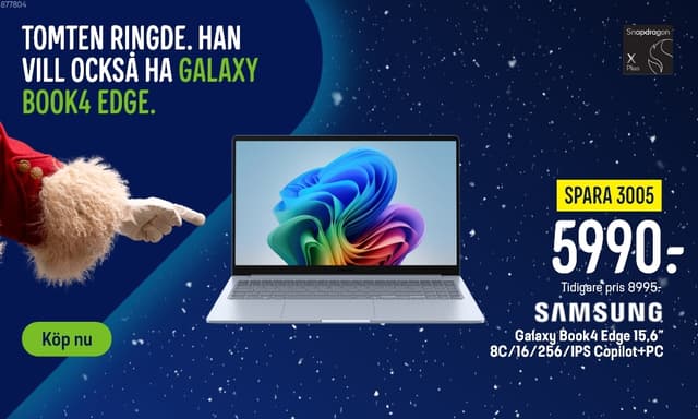 Samsung Galaxy Book 4 Edge 15.6"