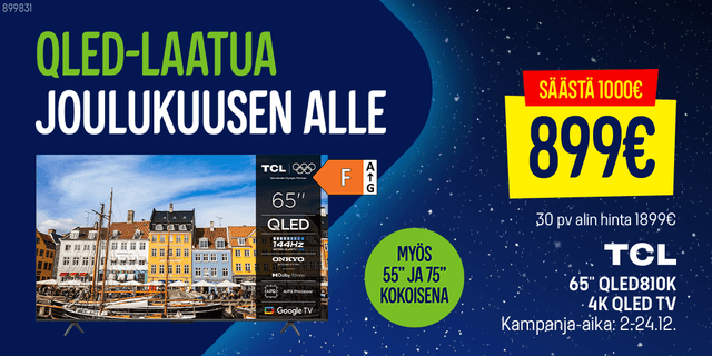 TCL 65" QLED810K 4K QLED TV