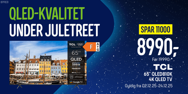 TCL 65" QLED810K 4K QLED TV