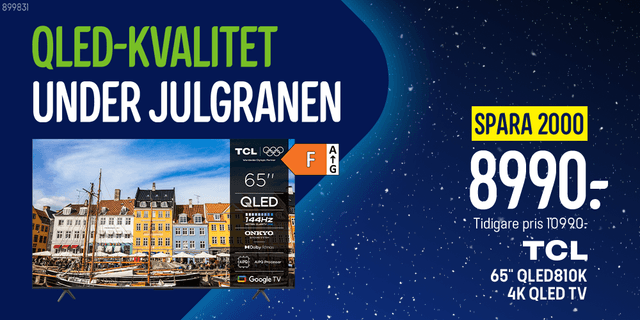 TCL 65" QLED810K 4K QLED TV