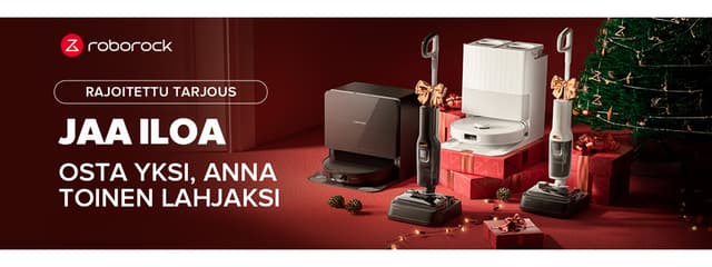 Roborock-joulutarjous Gigantissa