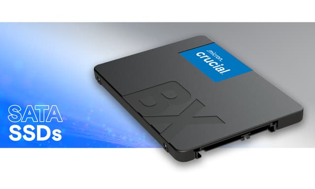 Crucial sisäiset SATA SSD-levyt