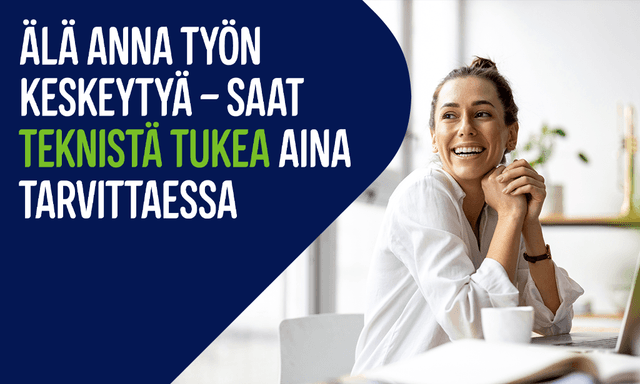 Gigantti yrityksille - Teknistä tukea aina tarvittaessa