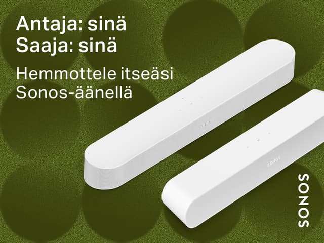 Sonos – Tapaninpäivätarjous!