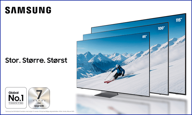 Samsung Big Screen TVs – Big, bigger, biggest