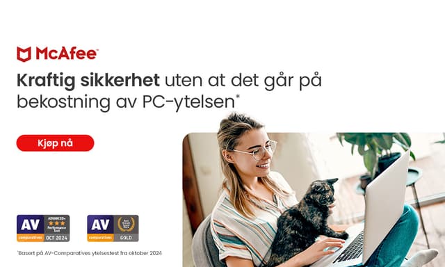 McAfee – Kraftig sikkerhet til PC:en