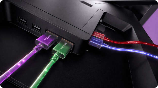 4 HDMI 2.1-porte til alle dine enheder