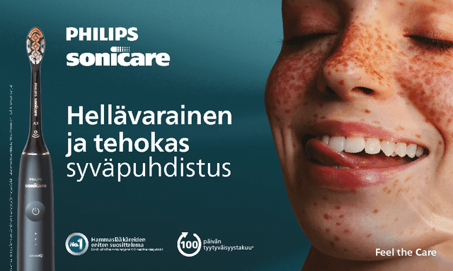 Philips Sonicare – Hellävarainen ja tehokas syväpuhdistus