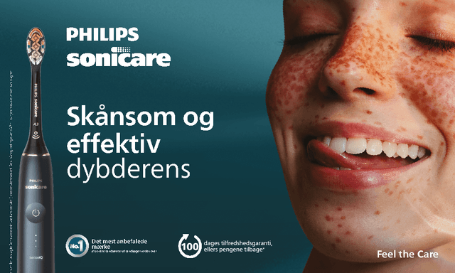 Philips Sonicare – Skånsom og effektiv dybderens