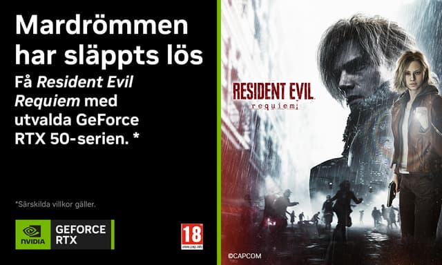 Campaign offer: buy select GeForce RTX50 series products and get Resident Evil Requiem