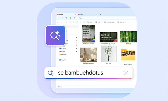 Kuvaile vain, mitä tarvitset, ja tietokoneesi löytää sen