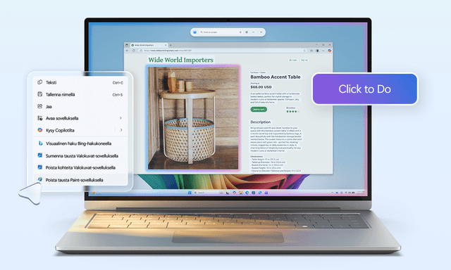 Saa enemmän aikaan yhdellä klikkauksella