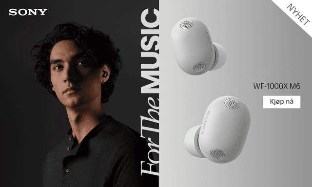 Sony WF-1000XM6 helt trådløse hodetelefoner