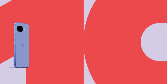 Bakgrundsbild som visar en Pixel 10a