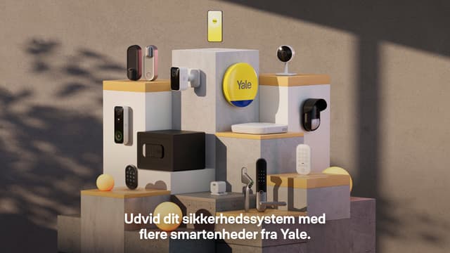 Yale Entrus Lite - Udvid dit sikkerhedssystem med flere smartenheder fra Yale