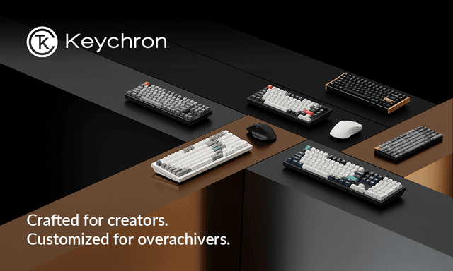 Keychron merkevarebanner