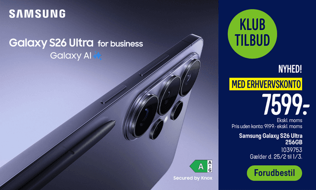 Samsung Galaxy S26-serien