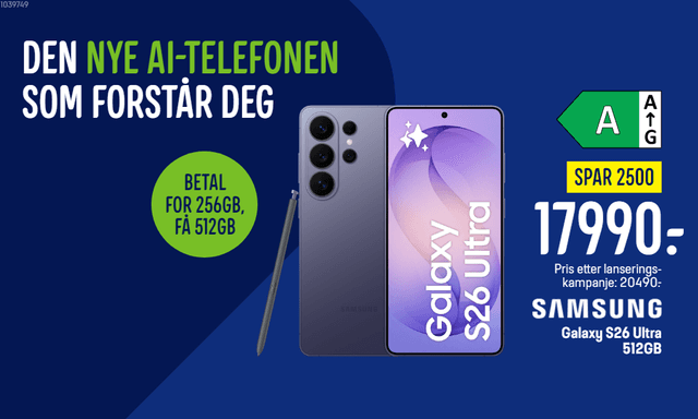 Samsung Galaxy S26-serien