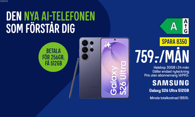 Samsung Galaxy S26-serien