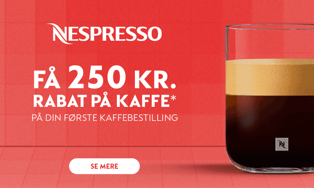 Nespresso-kampagne - Kaffe med rabat