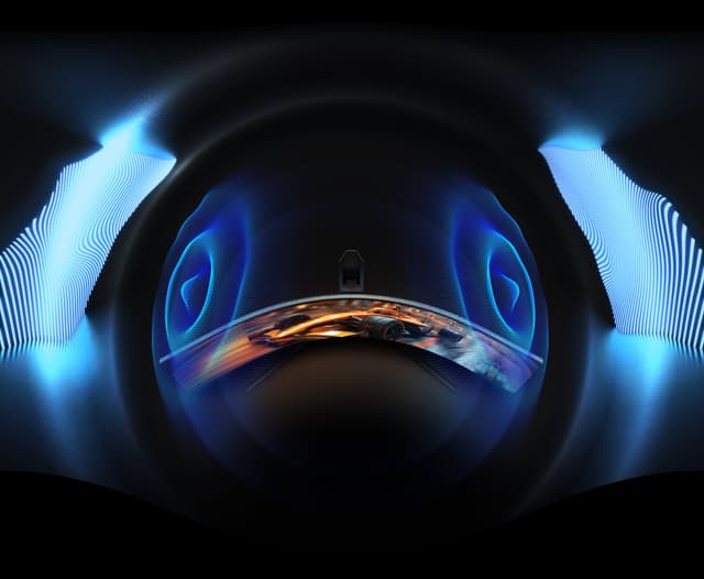 TCL QD mini LED -näytössä on sisäänrakennetut stereokaiuttimet