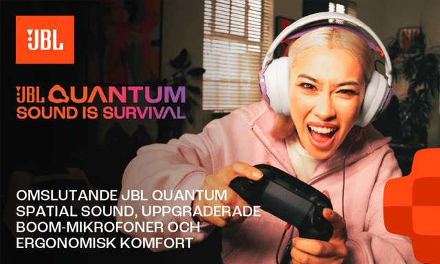 JBL Quantum gaming headsets banner