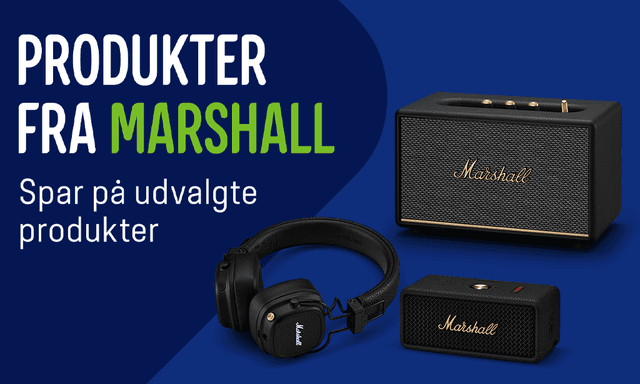 Marshall påskekampagne banner