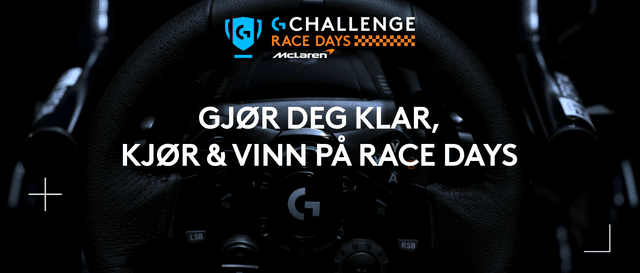 Logitech Race Days - Kjør & vinn