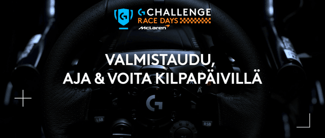 Logitech Race Days -Valmistaudu, aja ja voita kilpapäivillä