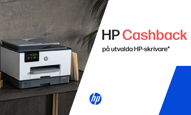 HP Cashback på utvalda HP-skrivare