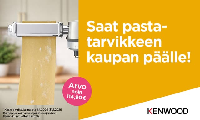 Kenwood-yleiskoneen pastalisäosa