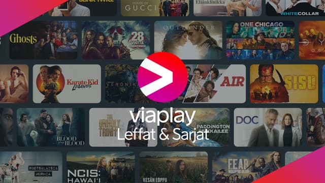 Viaplay Leffat & Sarjat mainoksilla