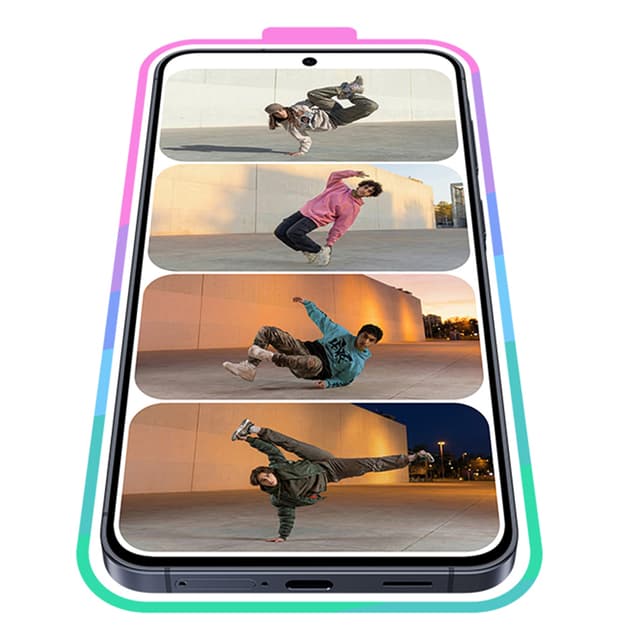 Illustrasjon av Samsung Galaxy A37 5Gs lange batterilevetid.