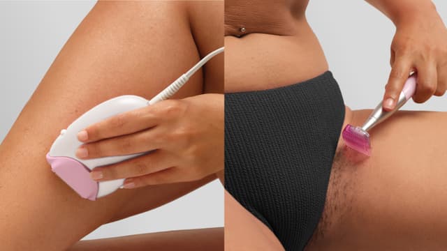 Kvinde bruger Braun Silk•épil 3