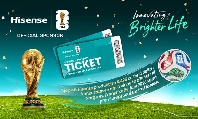 Hisense kampanjebanner