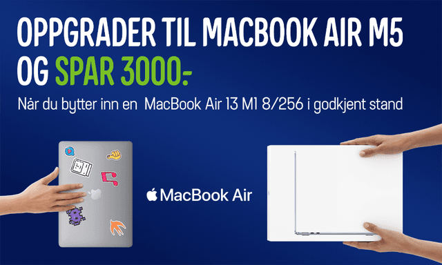 Apple innbytte – Mac