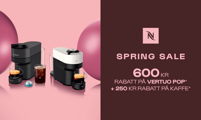 Nespresso kampanjebanner