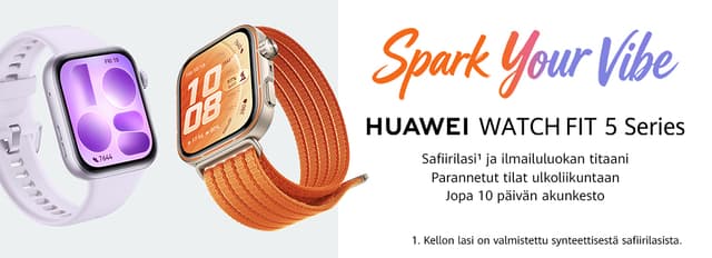 Huawei Watch Fit 5 ja Fit 5 Pro