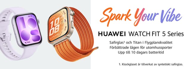 Huawei Watch Fit 5 och Fit 5 Pro