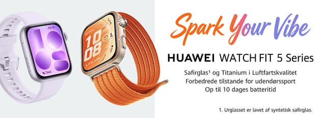 Huawei Watch Fit 5 og Fit 5 Pro