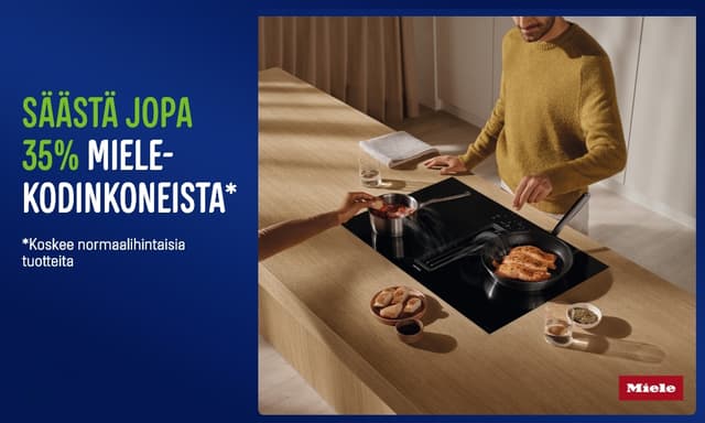 Miele-kodinkonekampanja – tutustu tarjouksiin