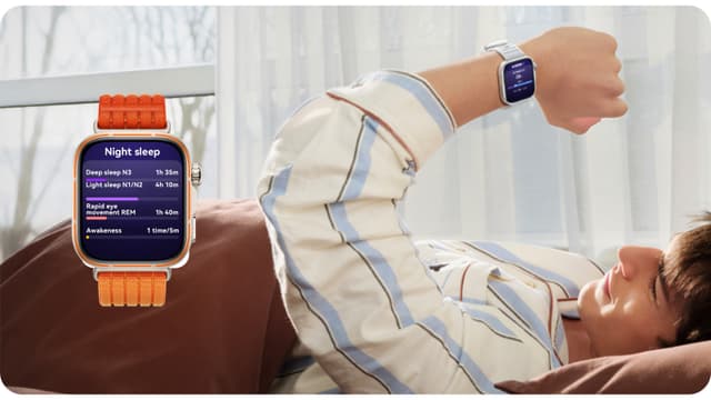 Huawei Watch Fit 5 Pro with TruSleep™ 5.0 sleep tracking