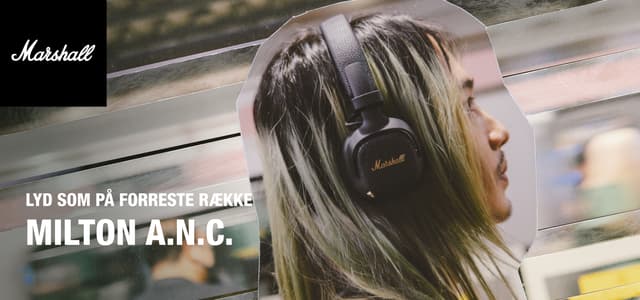 Marshall Milton ANC headphones product banner