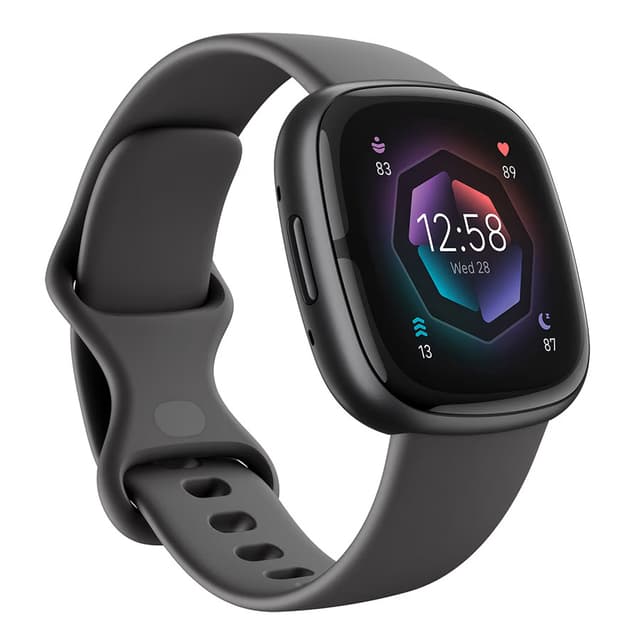 Mørkegrå Fitbit Sense 2