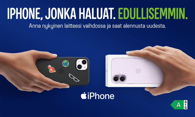 Apple-vaihtohyvitys – Gigantti – iPhone