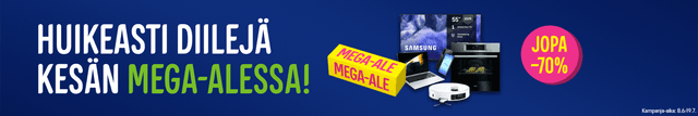 Huikeasti diilejä kesän mega-alessa! Jopa -70 %!