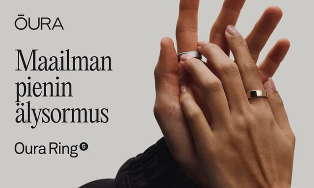 Oura Ring 5 – Pienin Oura-älysormus