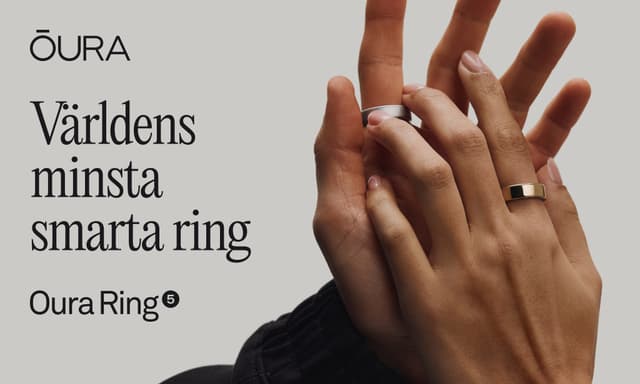 Oura Ring 5 – den minsta smarta ringen från Oura